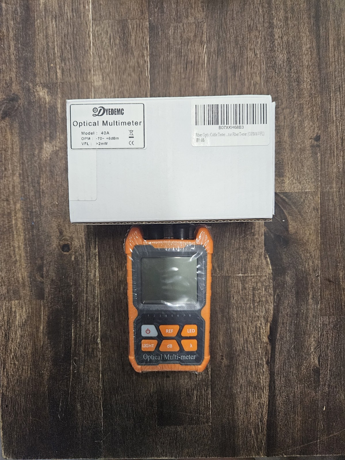 Fiber Optic Cable Tester Portable Optical Fiber Power Meter FC/SC/ST Universal I