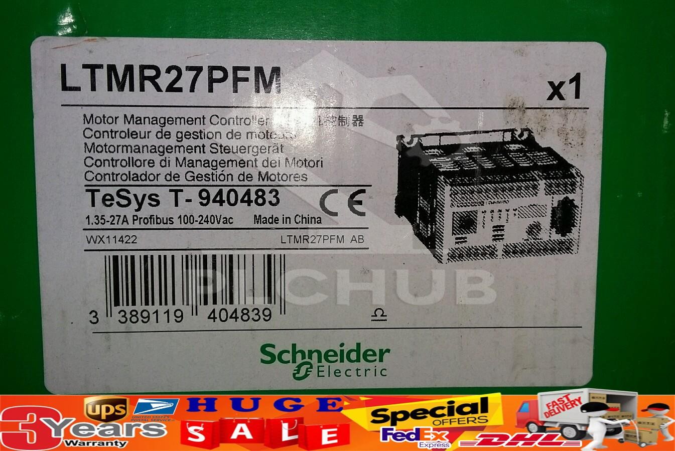 LTMR27PFM Telemecanique 100-240VAC Motor Controller Profibus