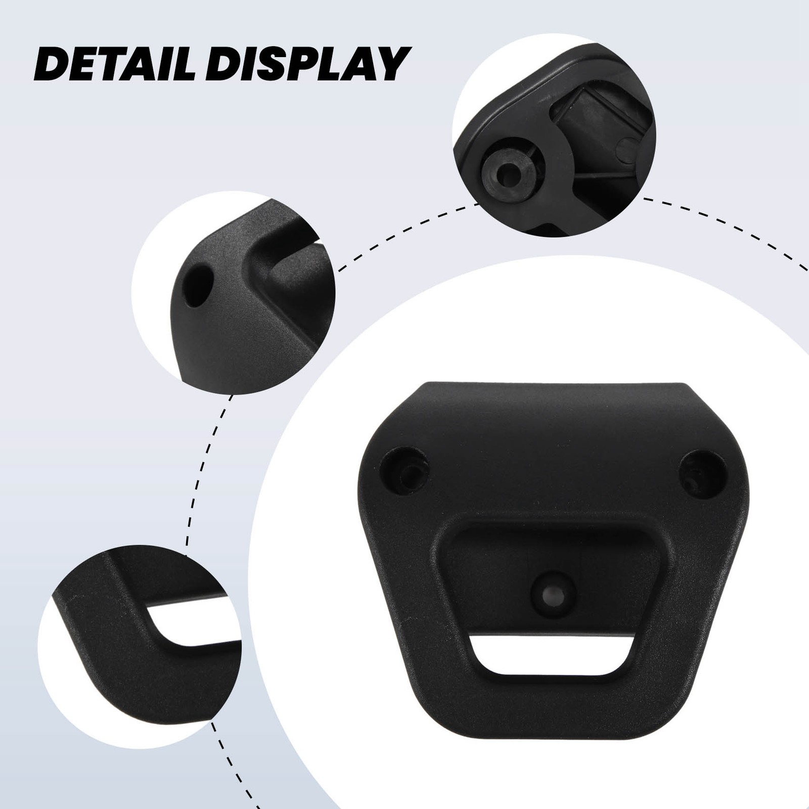 Car Pickup Rear Lid Outer Rope Hook Fixing Clip Rear Compartment Cable Hook8536