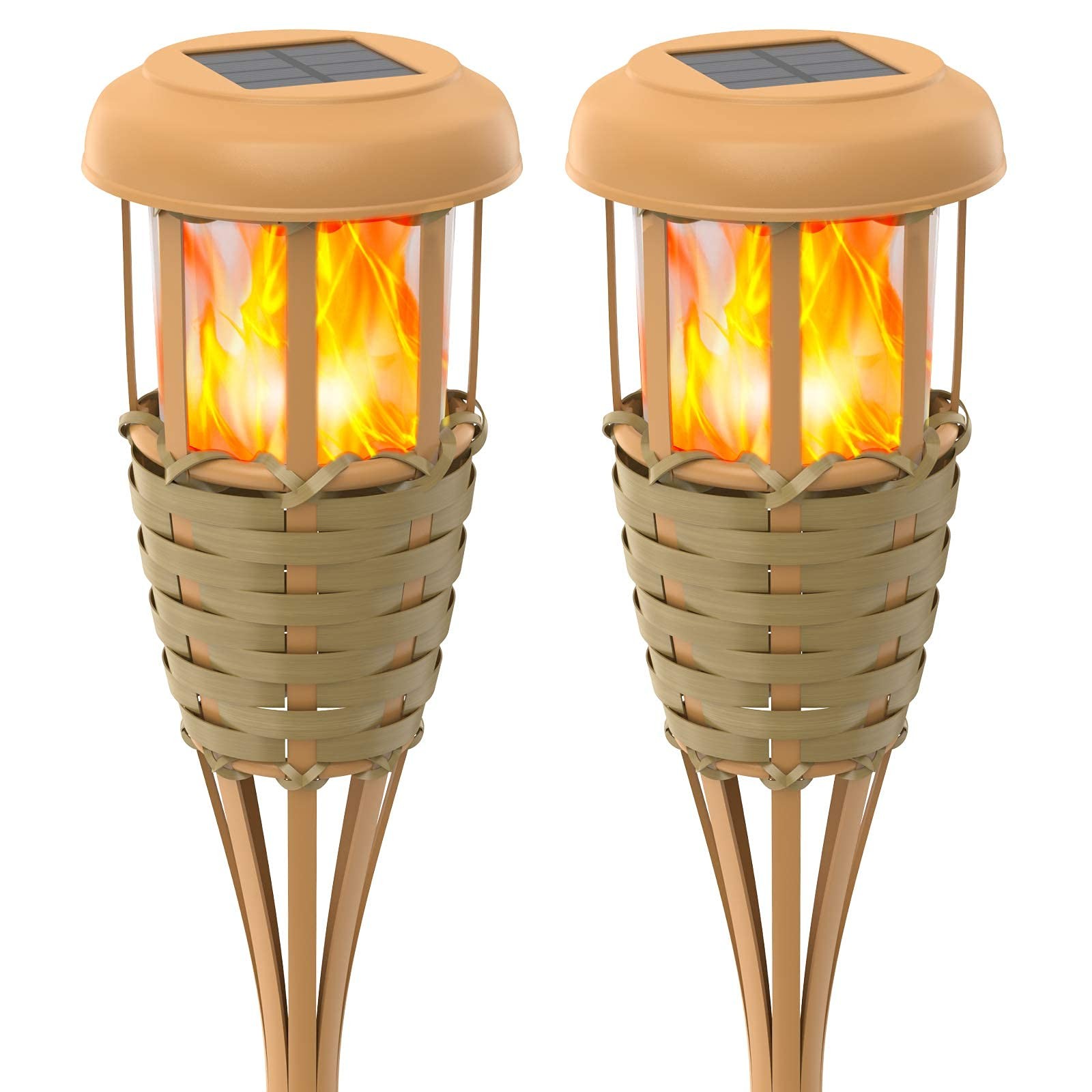 Evelynsun Flickering Flames Classic Yellow-2 Pack, Pack