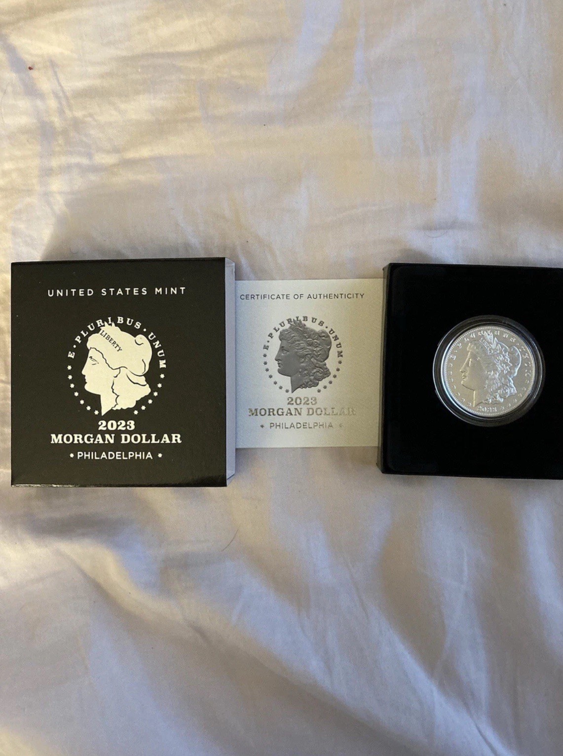 2023 Morgan Dollar - Philadelphia US Mint Coin/ Certificate Of Authenticity