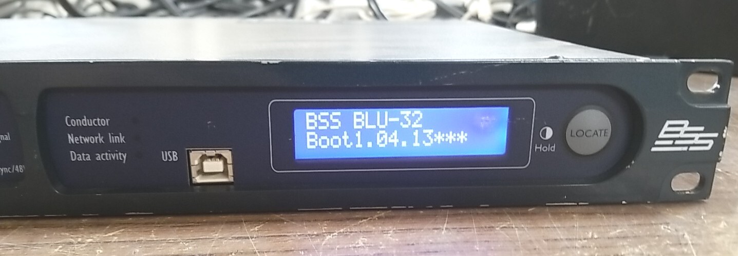 Soundweb London Blu-32 Signal Processor. *READ⬇️*