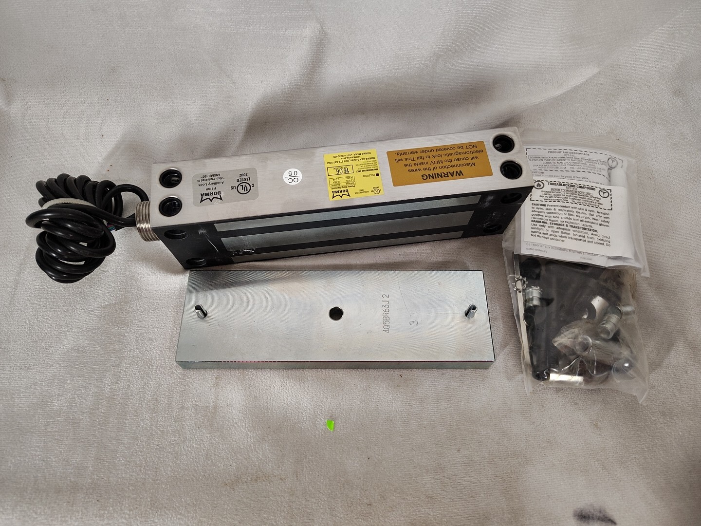 Dorma EMLSG380 Electromagnetic Door Lock 1500LB STAINLESS STEEL