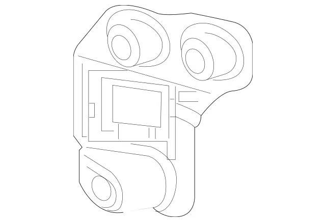 Genuine Mercedes-Benz Holder 118-821-23-00