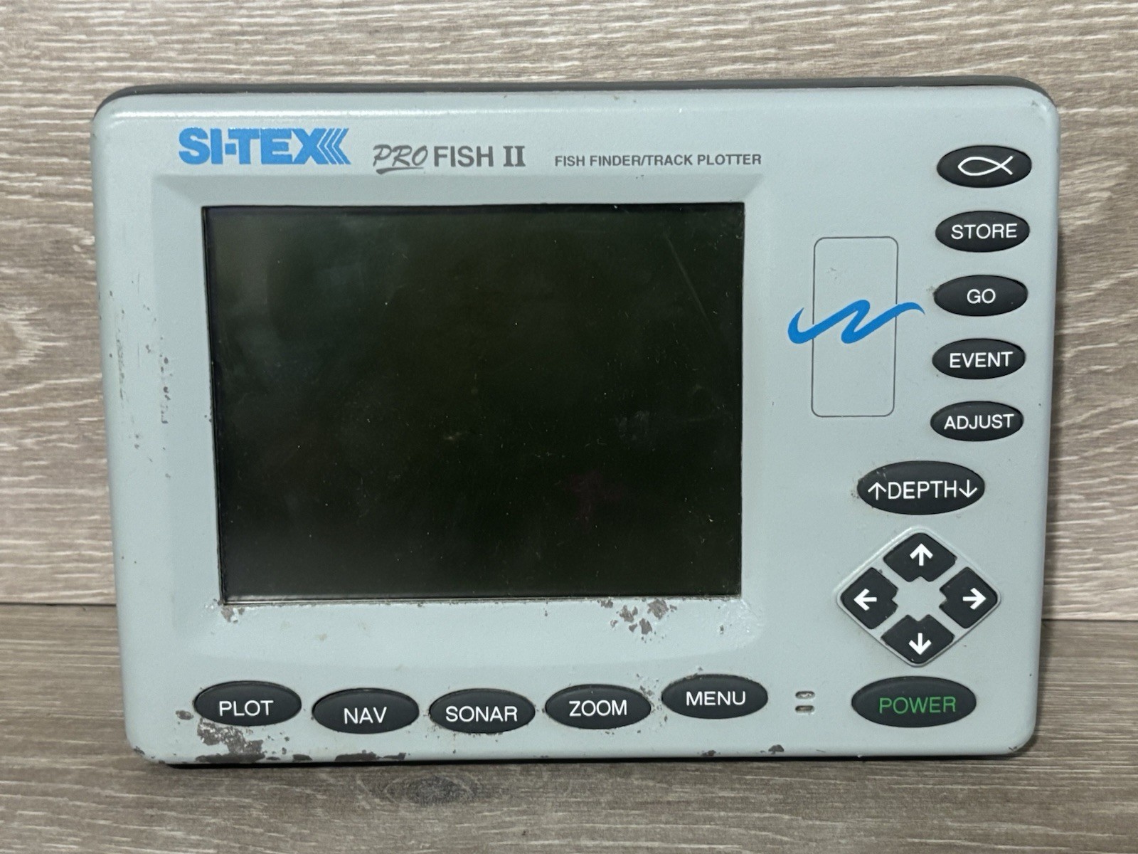 Marine Electronics Si-TEX Pro Fish II Map / AS-IS/UNTESTED/PARTS OR REPAIR ONLY
