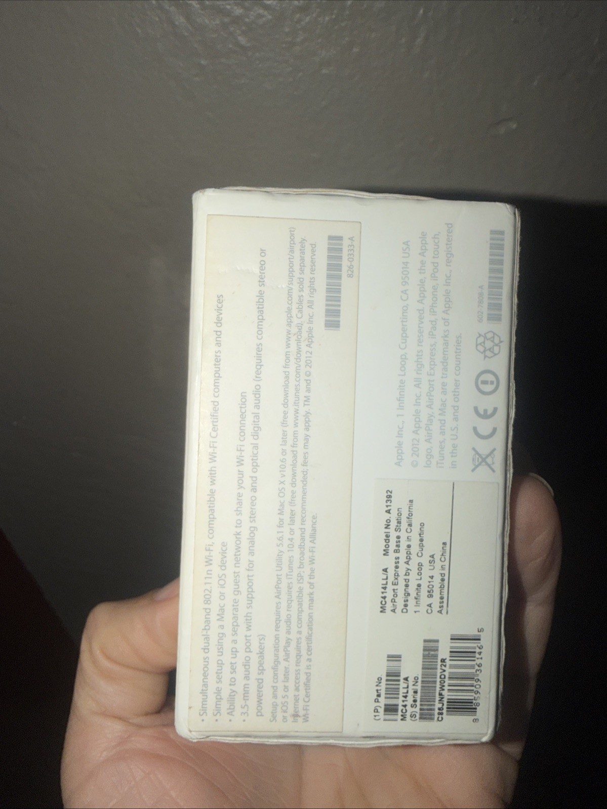White Apple Airport Express 802.11n Wi-Fi