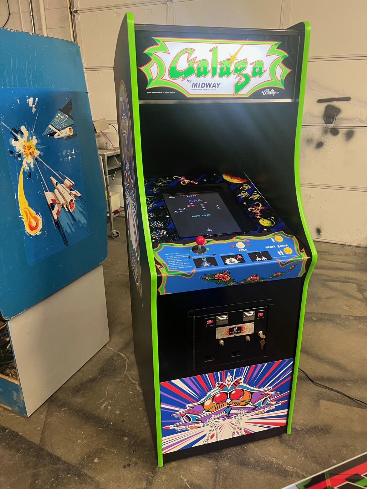 GALAGA ARCADE MACHINE by NAMCO (Excellent Condition) *RARE*