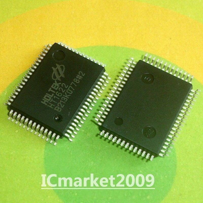 10 PCS HT1622 QFP-64 RAM Mapping 32x8 LCD Controller for I/O MCU Chip IC