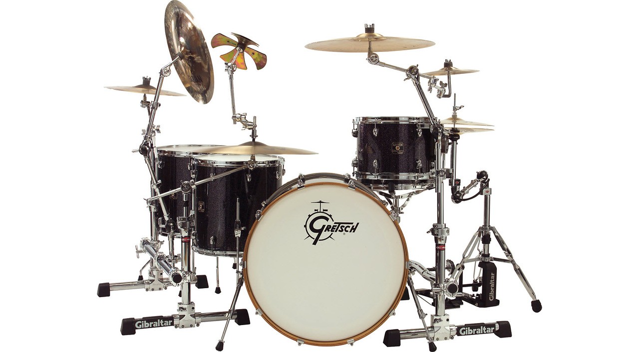 GIBRALTAR DUAL VERTICAL STEALTH RACK STAND DRUM SET MOUNTING HARDWARE - GSVMS
