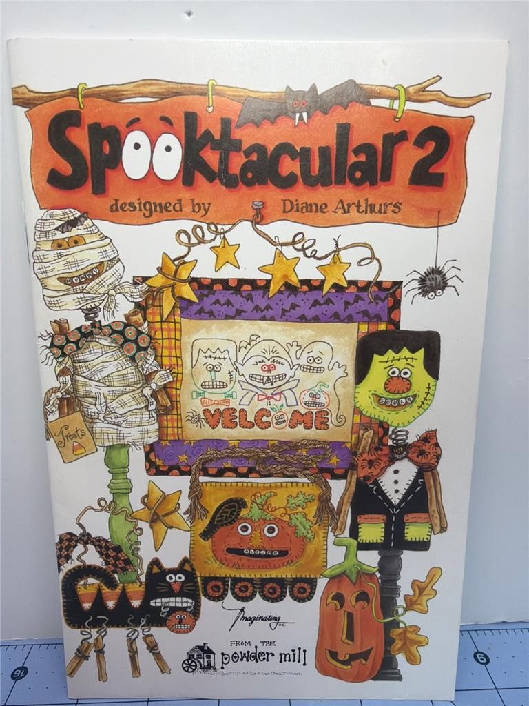FROM THE POWDER MILL Pattern Book SPOOKTACULAR 2 - Diane Arthurs