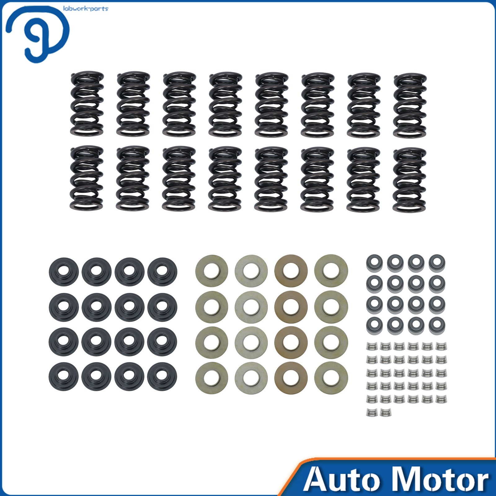 LS LS1 .660" Dual Valve Spring Kit Steel For LSX LS2 LS3 LQ4 LQ9 Ret 4.8 5.3 6.0