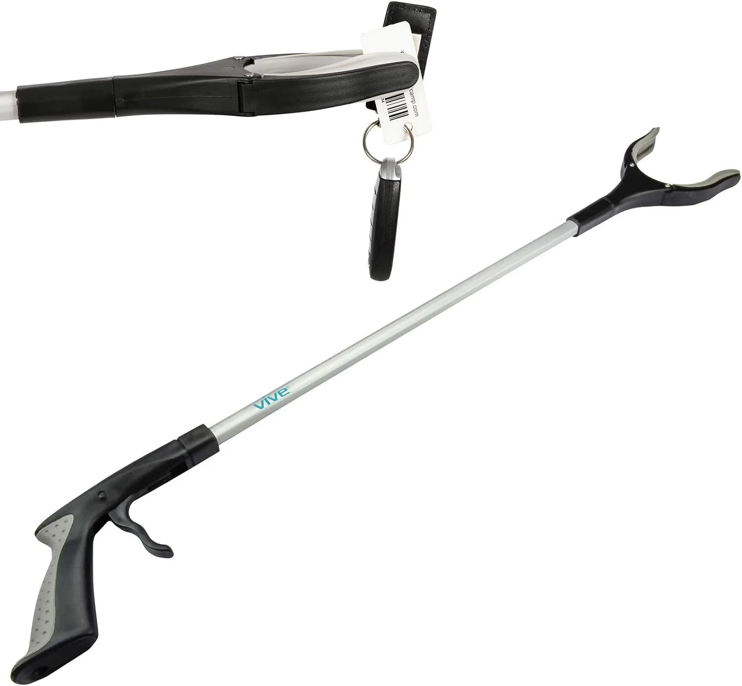 Vive Reacher Grabber 32" - Extra Long Mobility Aid - Rotating Hand, Heavy Dut...