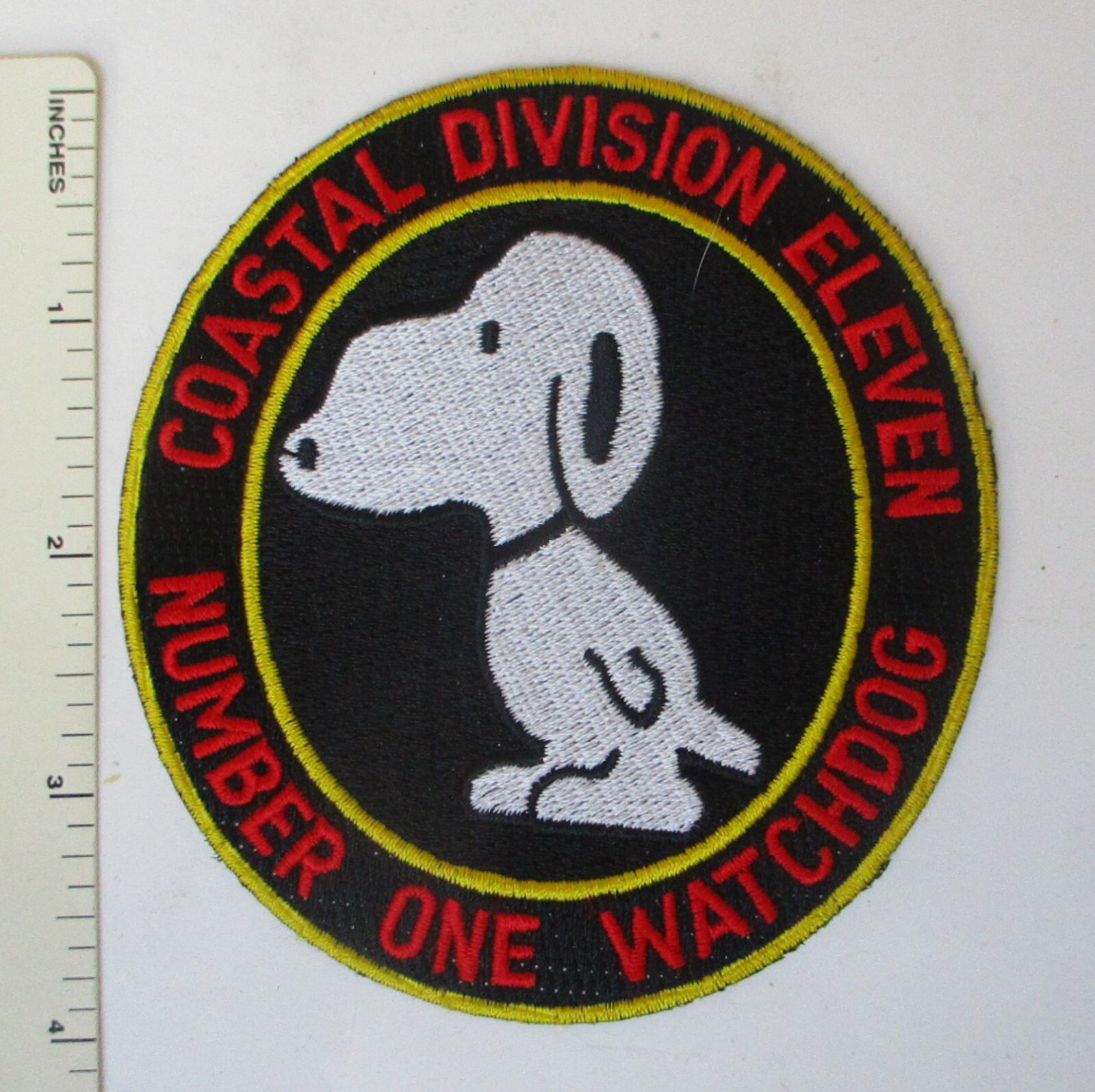 COASTAL DIVISION 11 Snoopy Watchdog RIVERENE PATCH Made for Vietnam War Veterans