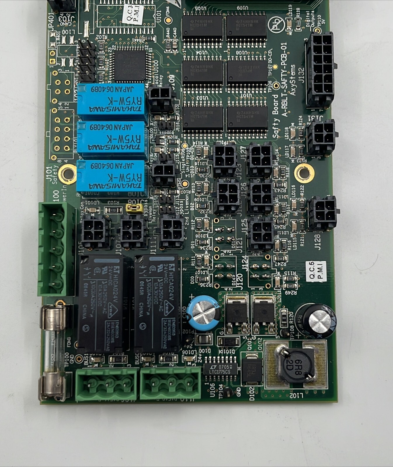 Motorica AxyStems Safty Board A-RBLT-SAFTY-PCB-01 W/ DISKONCHIP 2000