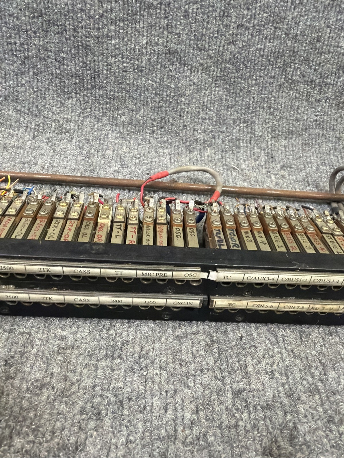 ADC 96 Point TT Audio Patchbay Panel Patch Bay Rack Bantam Plugs