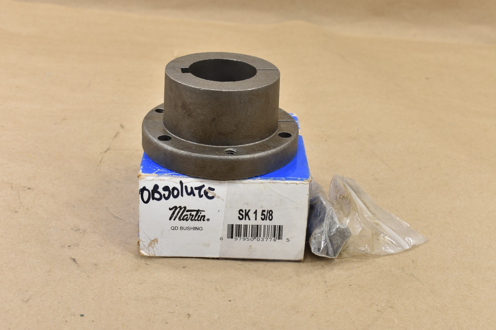 Martin SK 1 5/8, Quick Disconnect Bushing, 1-5/8 In Bore, Keyway 3/8 x 3/16 In
