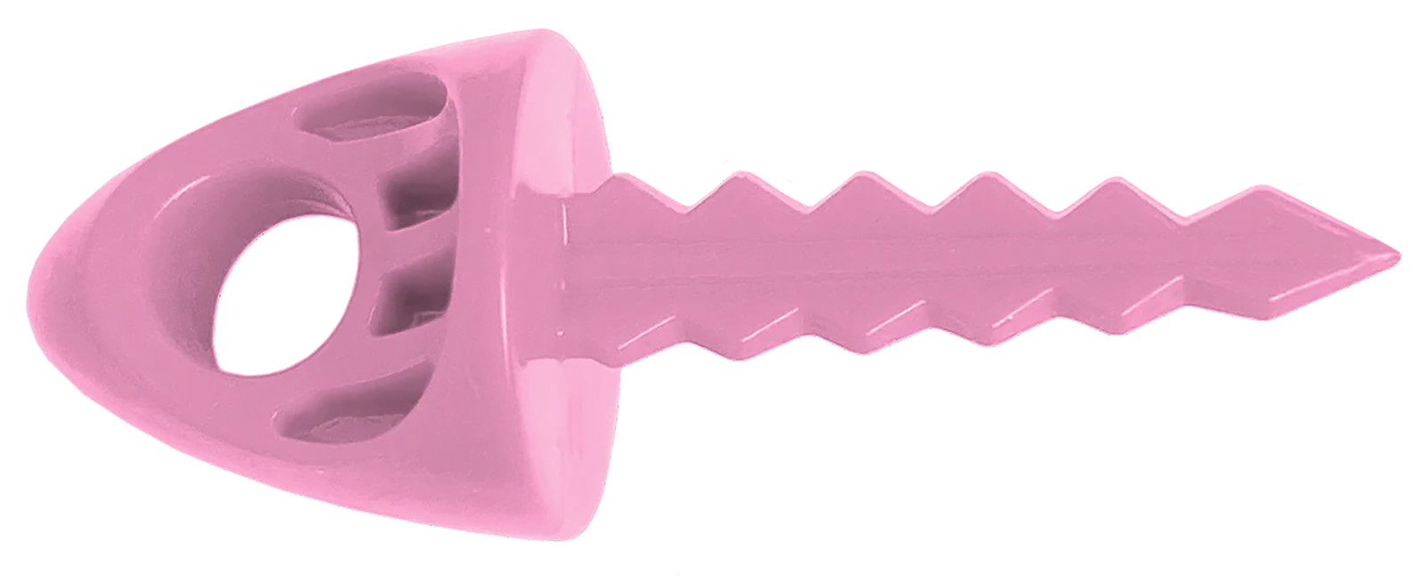 Targettack Llc  Targettack  Pink Polycarbonate Plastic 1" For Paper/Vinyl Target