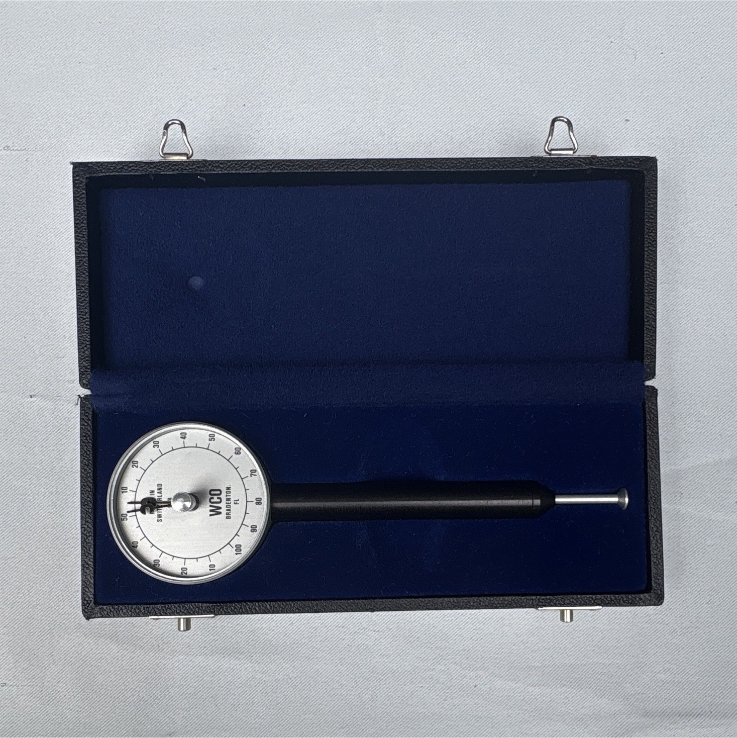 WCO Dial Vintage Tonometer Ophthalmology in Original Case Clean