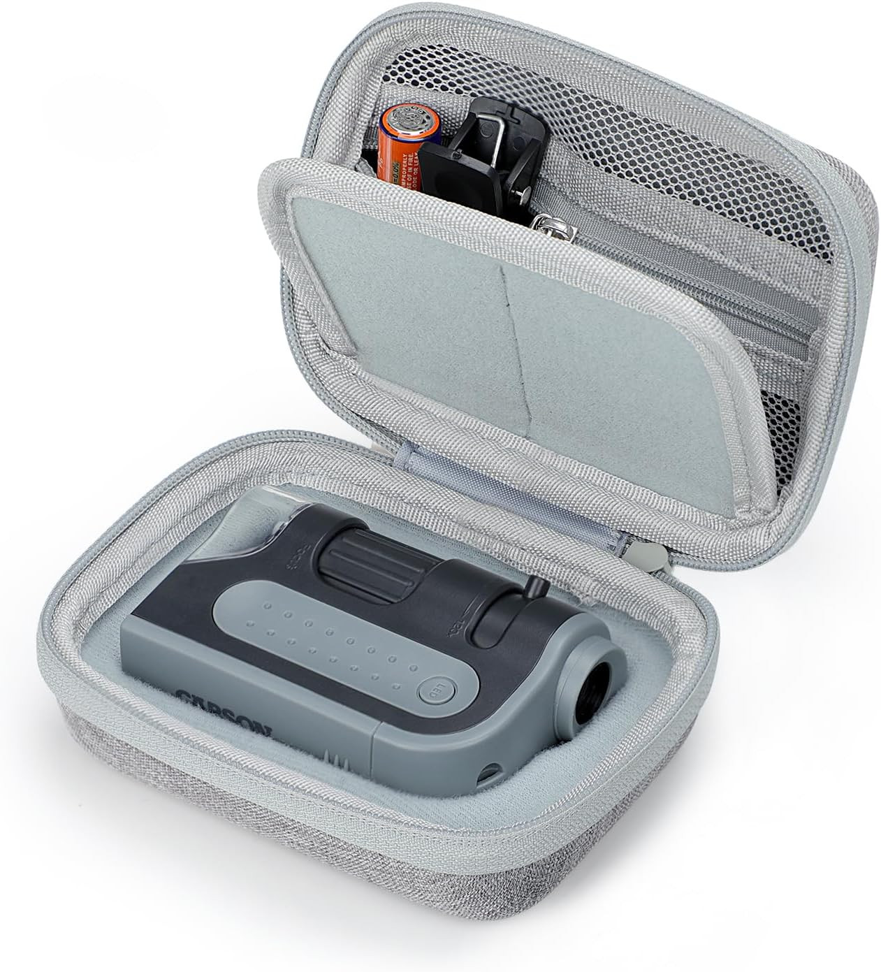 NEW Hard Travel Case for Carson MicroBrite Plus 60X-120X LED Pocket Microscope