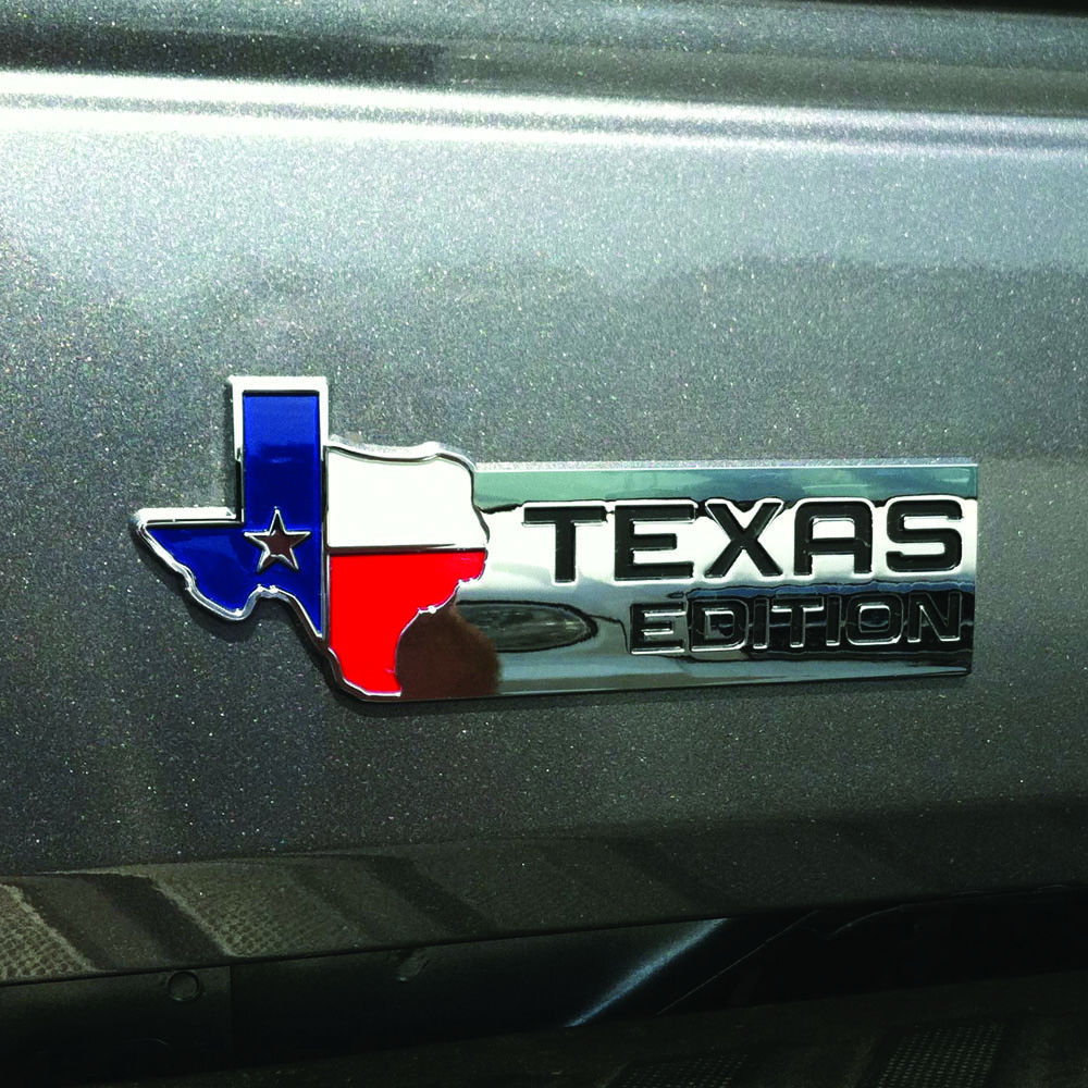 1pc XL TEXAS EDITION Emblem Badge F150 F250 F350 Door Fender Tailgate Universal