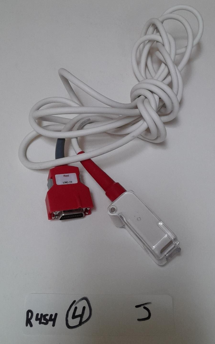 MASIMO RED LNC-10 PATIENT CABLE 2056 ! R454 J