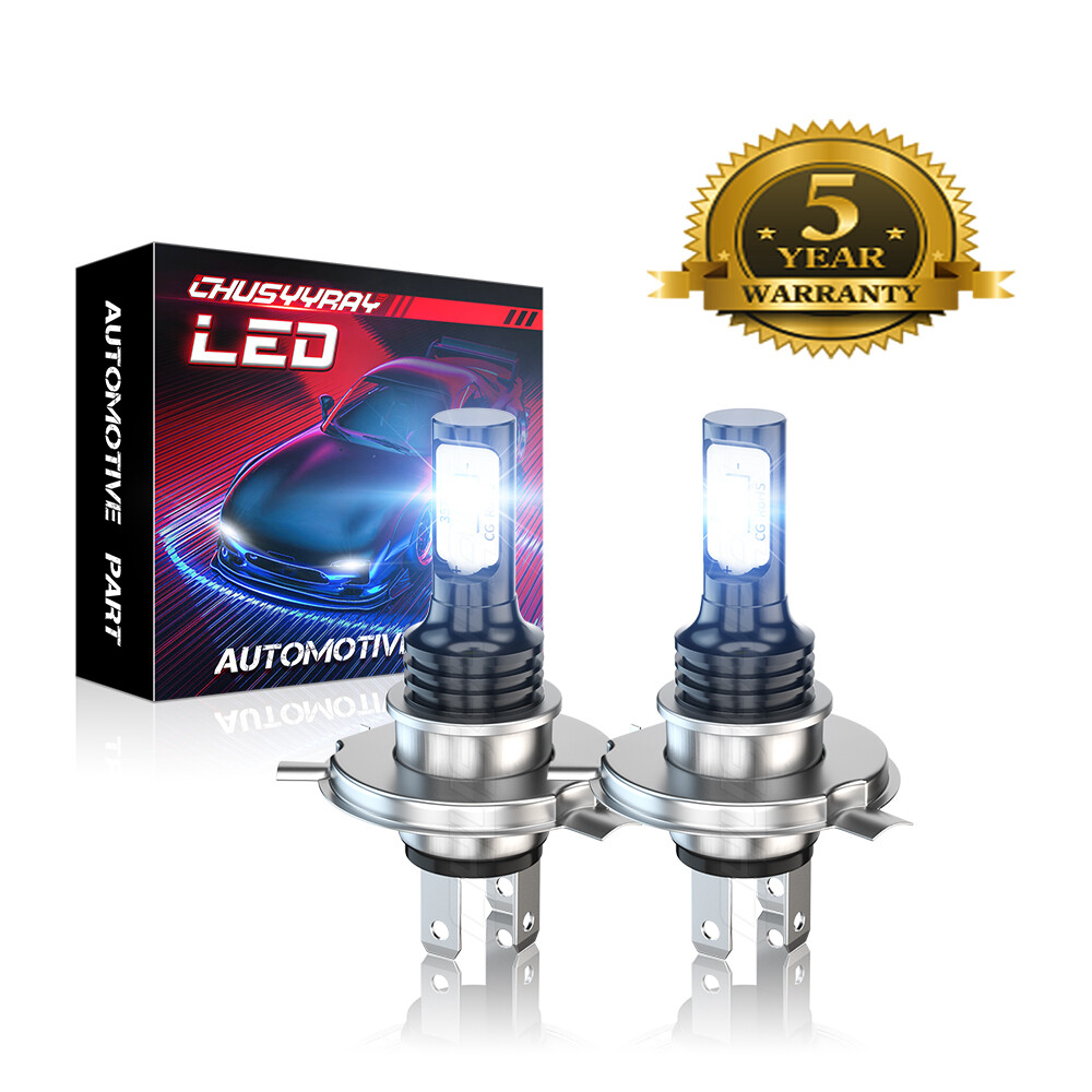 Super 2pc LED light bulb for 1990-1993 Polaris Trail Boss 4x4 350L ATV Headlight