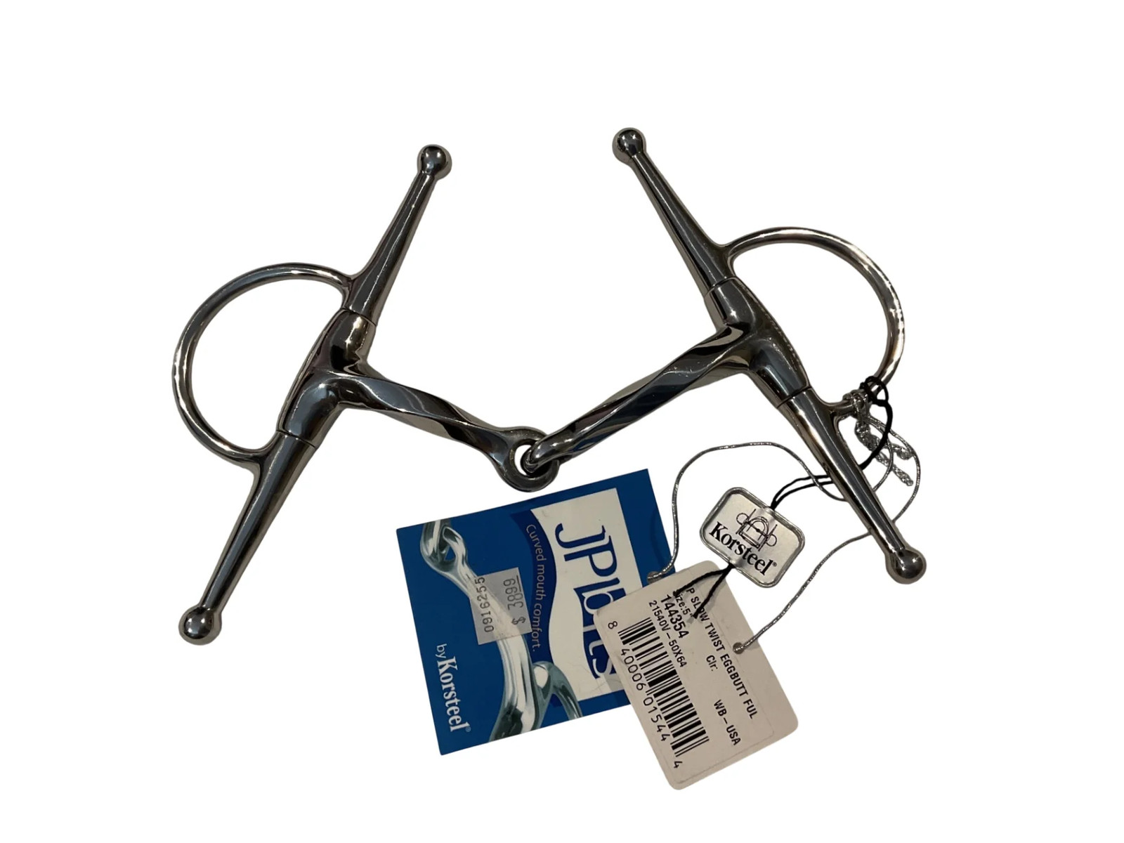 Korsteel Slow Twist Snaffle Bit 5