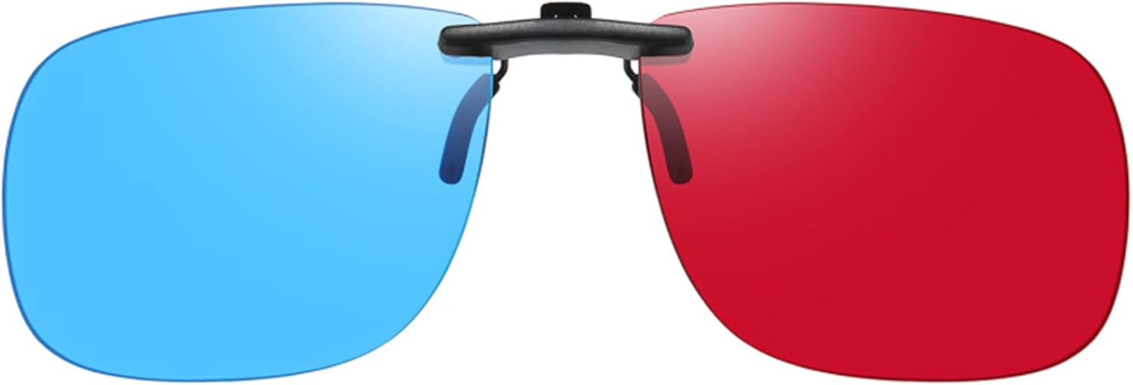 Anaglyph Red Blue/Cyan 3D Clip on Glasses,Lighter,Clearer,Brighter,For 3D Movie