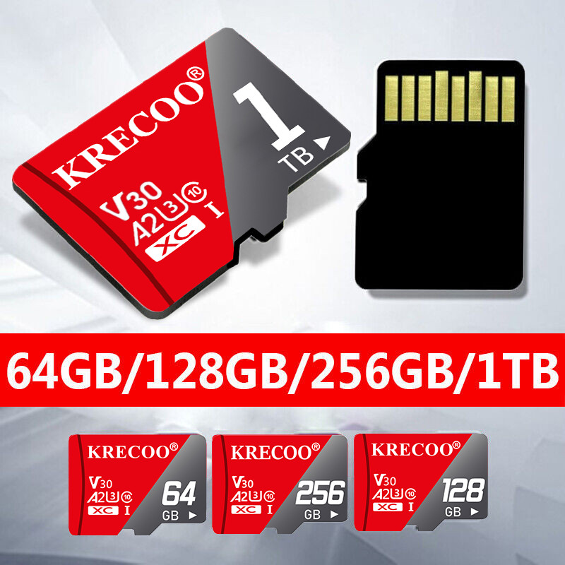Micro SD Card 256GB 1TB Ultra C10 Memory Card 128gb 64gb TF Card with Adapter