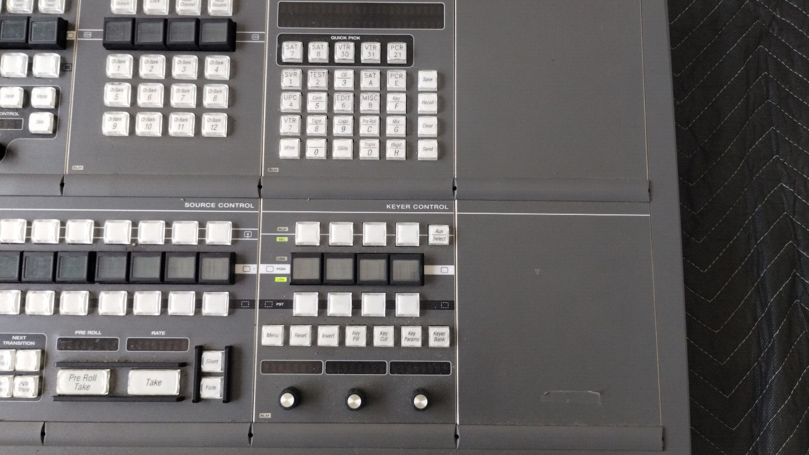 Grass Valley Group MAESTRO Video Production Center Master Control System Panel