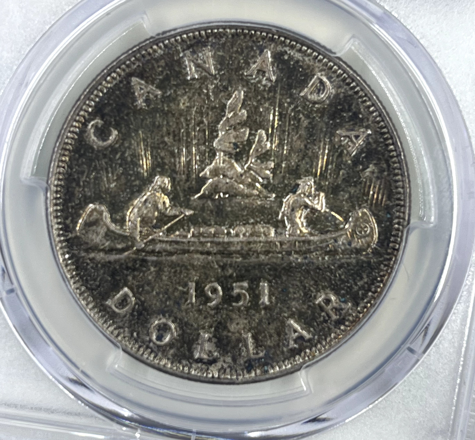 1951 S$1 PCGS AU58 Canada SWL