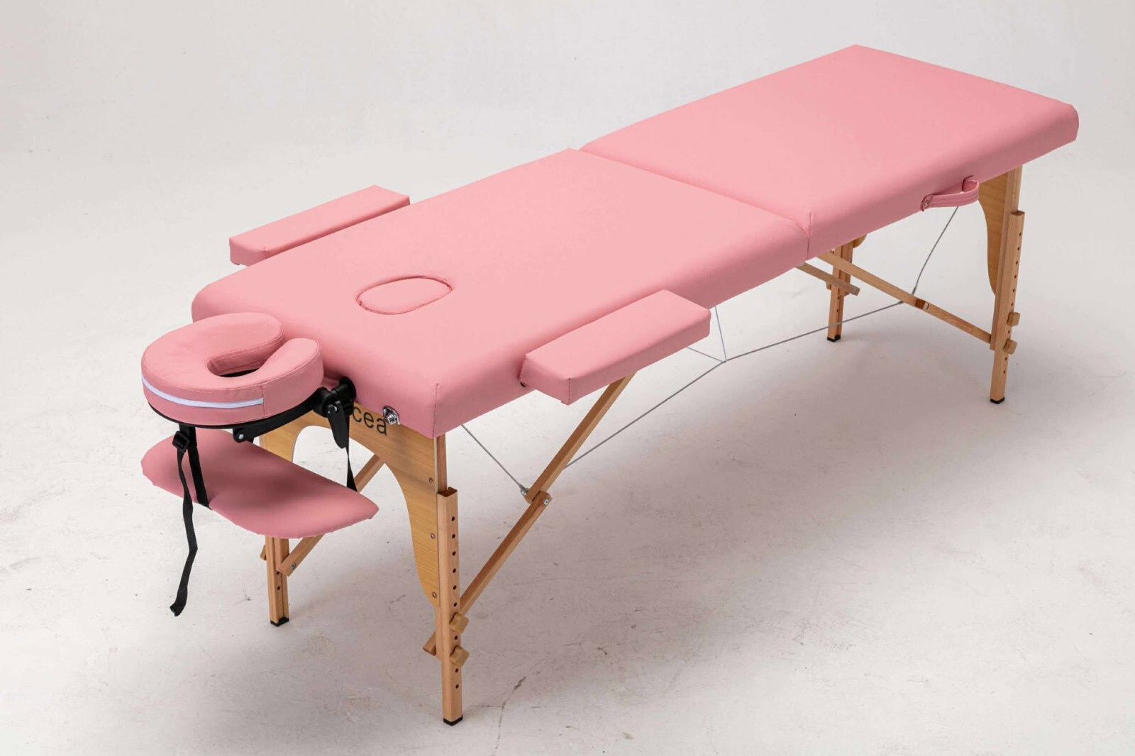 Portable Massage Bed Lash Bed with Carrying Case SPA Table Height Adjustable