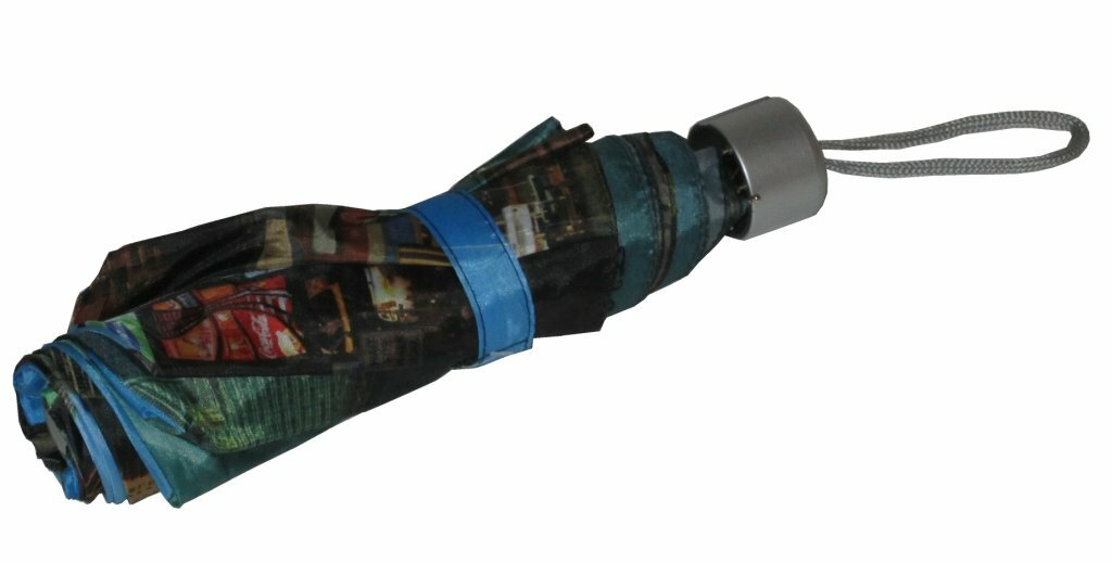 NY Sign Folding Umbrella, Compact umbrella, mini umbrella