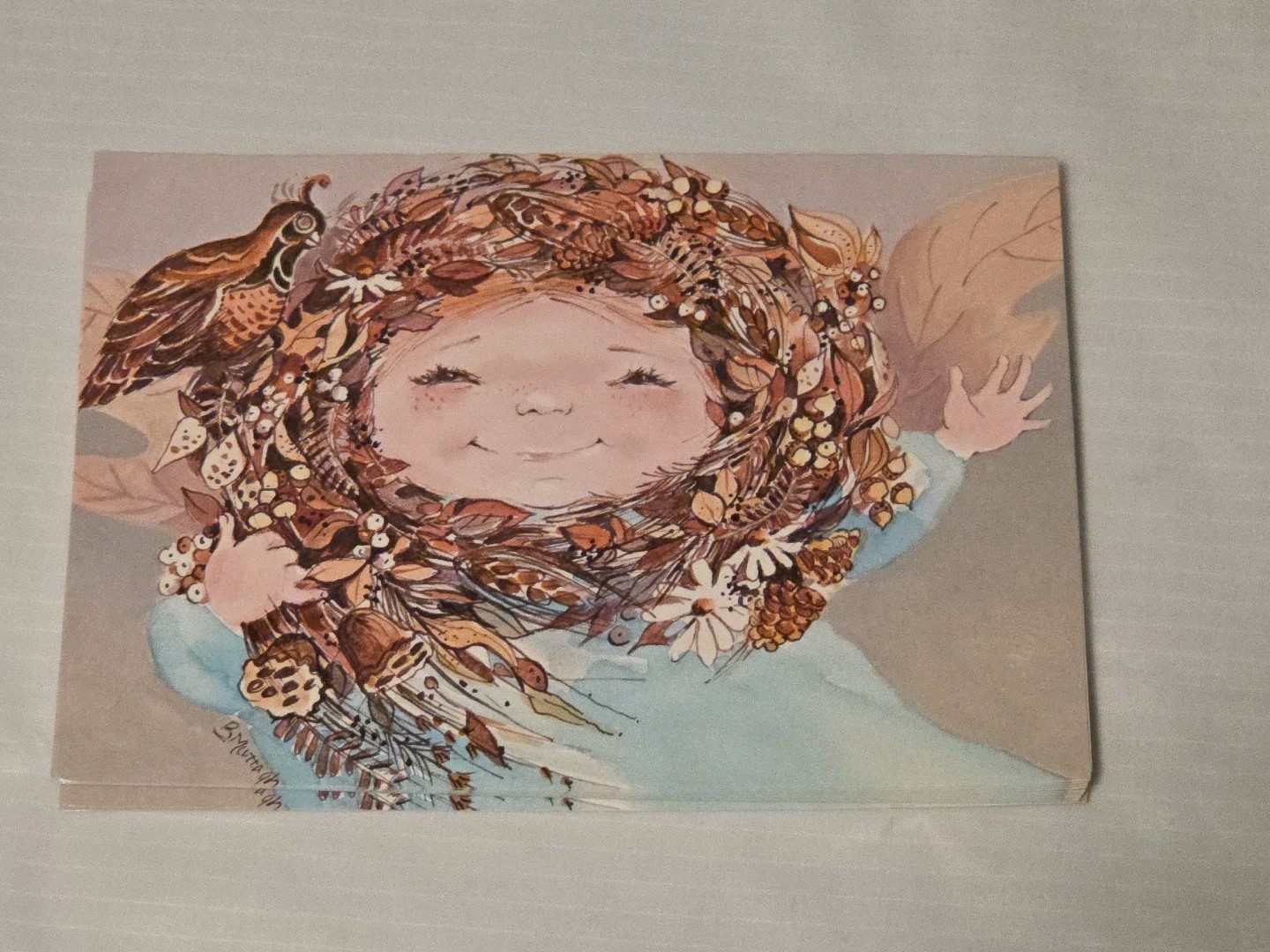 Vintage Holiday Cards Set Of 12