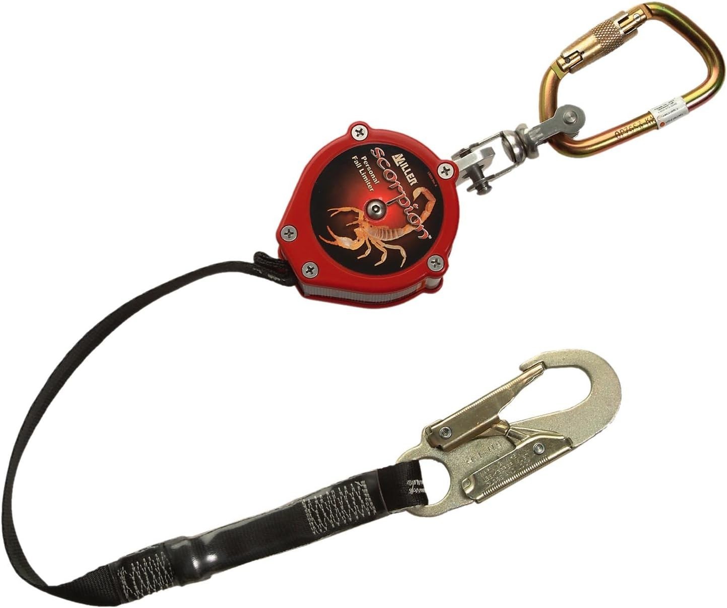 Miller PFL-4-Z7/9FT Scorpion 9-Foot Personal Fall Limiter with Twist-Lock