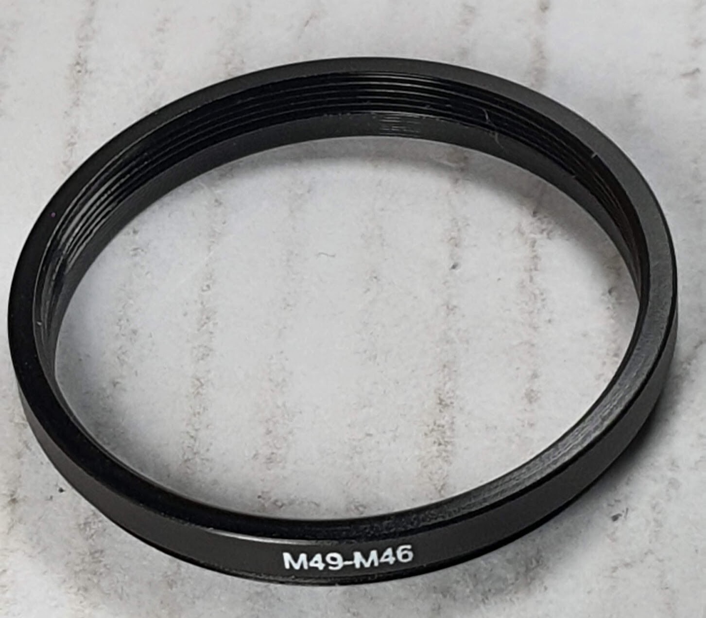 49-46mm Step-Down Lens Filter Adapter Ring 49 mm to 46mm 49mm-46mm E-49-E46