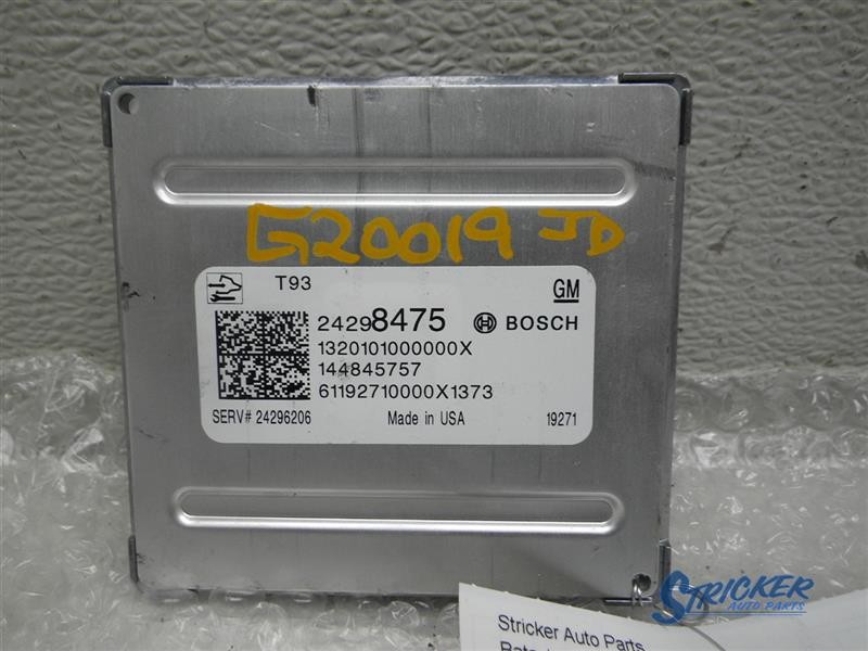 Chevrolet Silverado 1500 2020 Transmission Control Module 1K mi. 24042698 2487