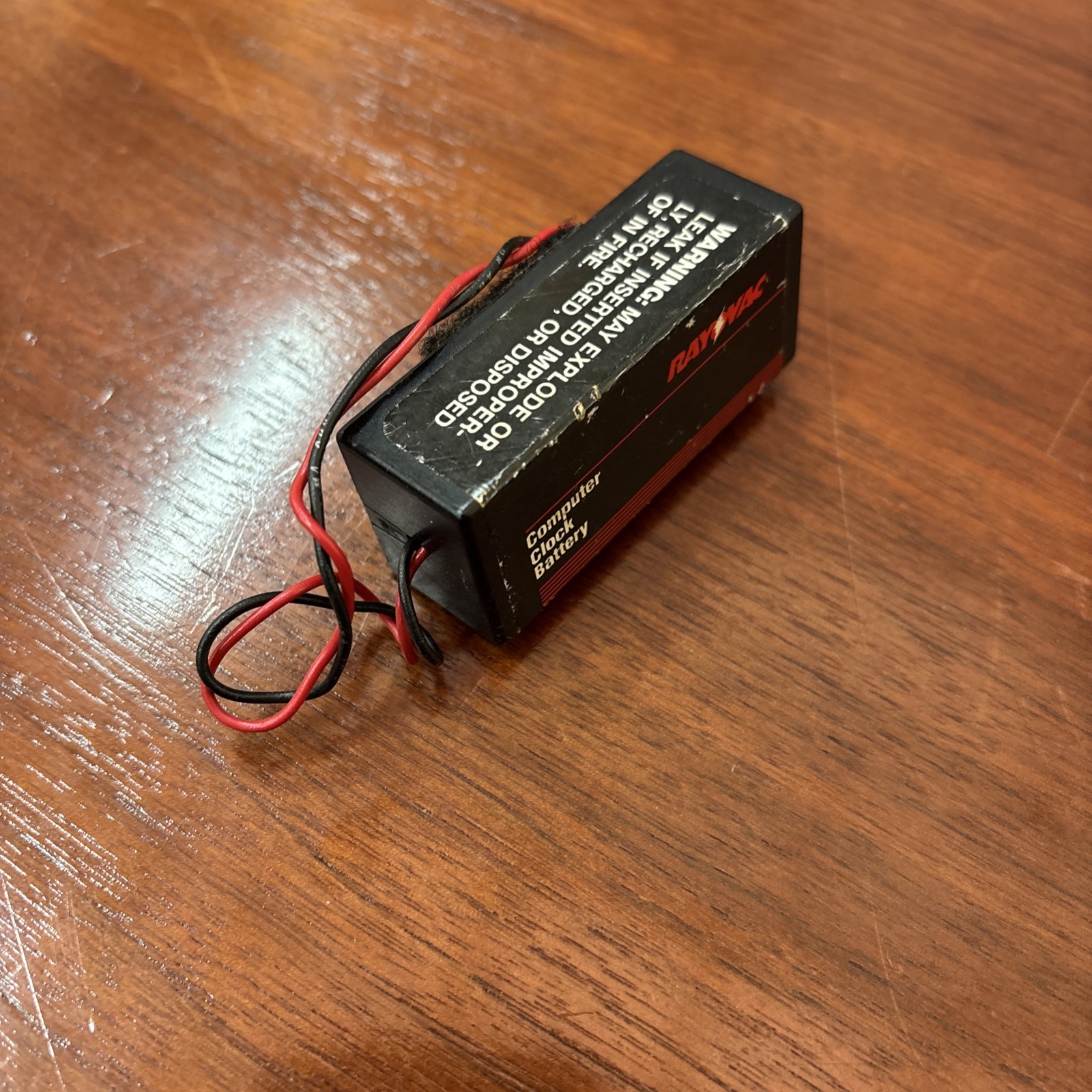 Rayovac Computer Clock Battery 844 4.5V Alkaline ***Untested