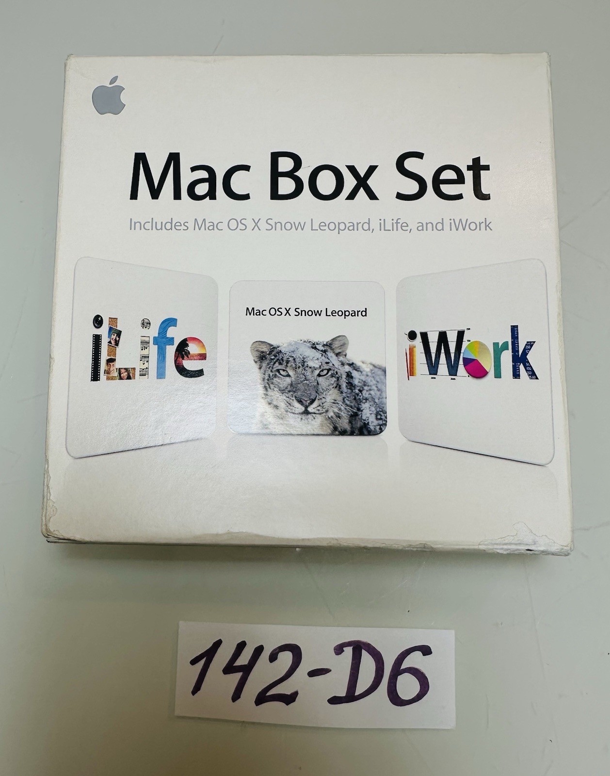 Apple Mac Box Set Snow Leopard iLife iWork Retail (Mac, 2009)