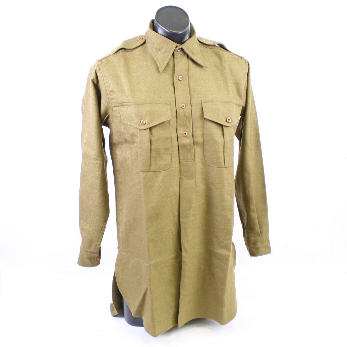 Replica British Army Wool Collared Shirt for Officers and Soldiers by Kay Can...