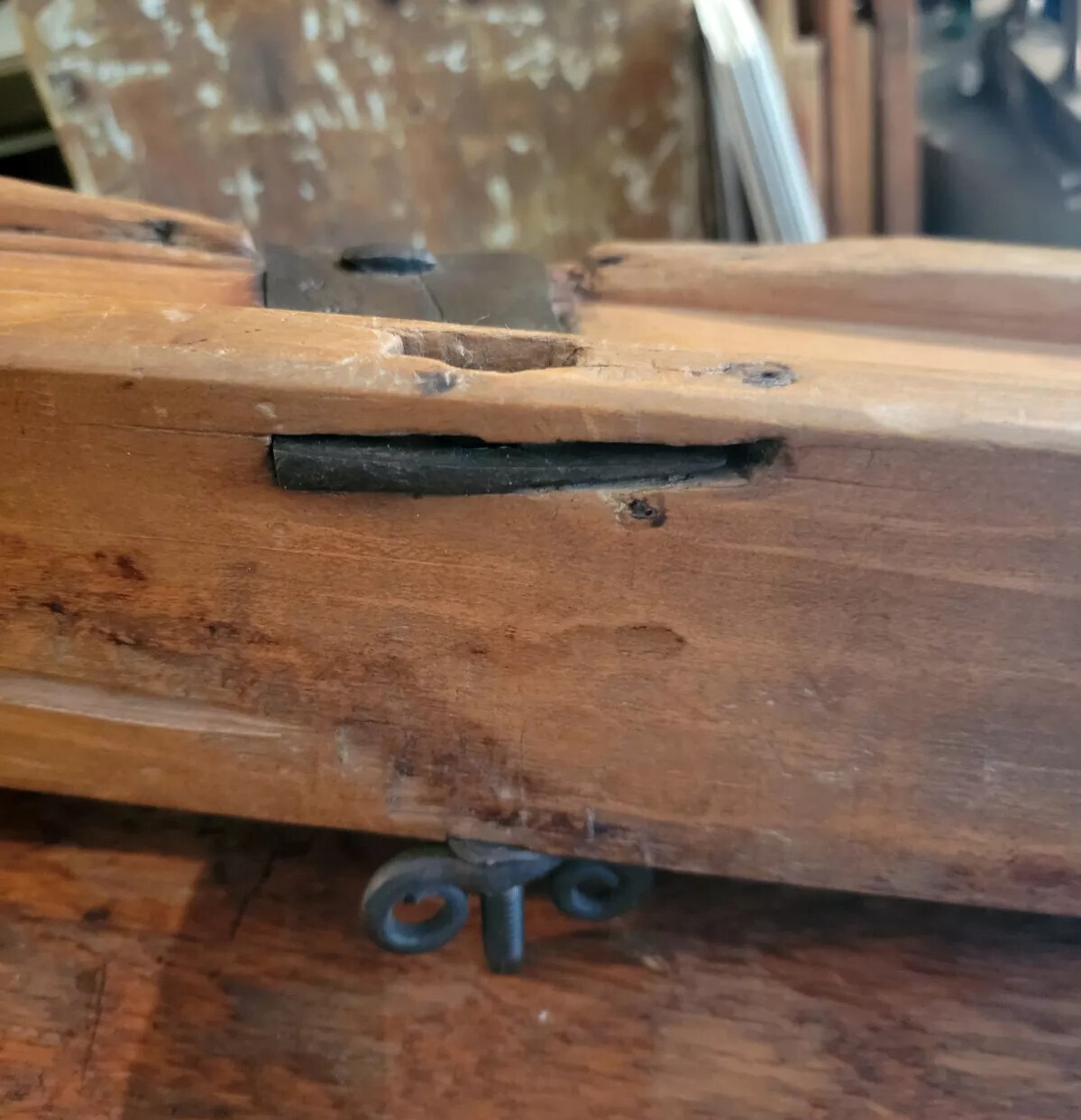 Antique Primitive 1764 Wood Plane