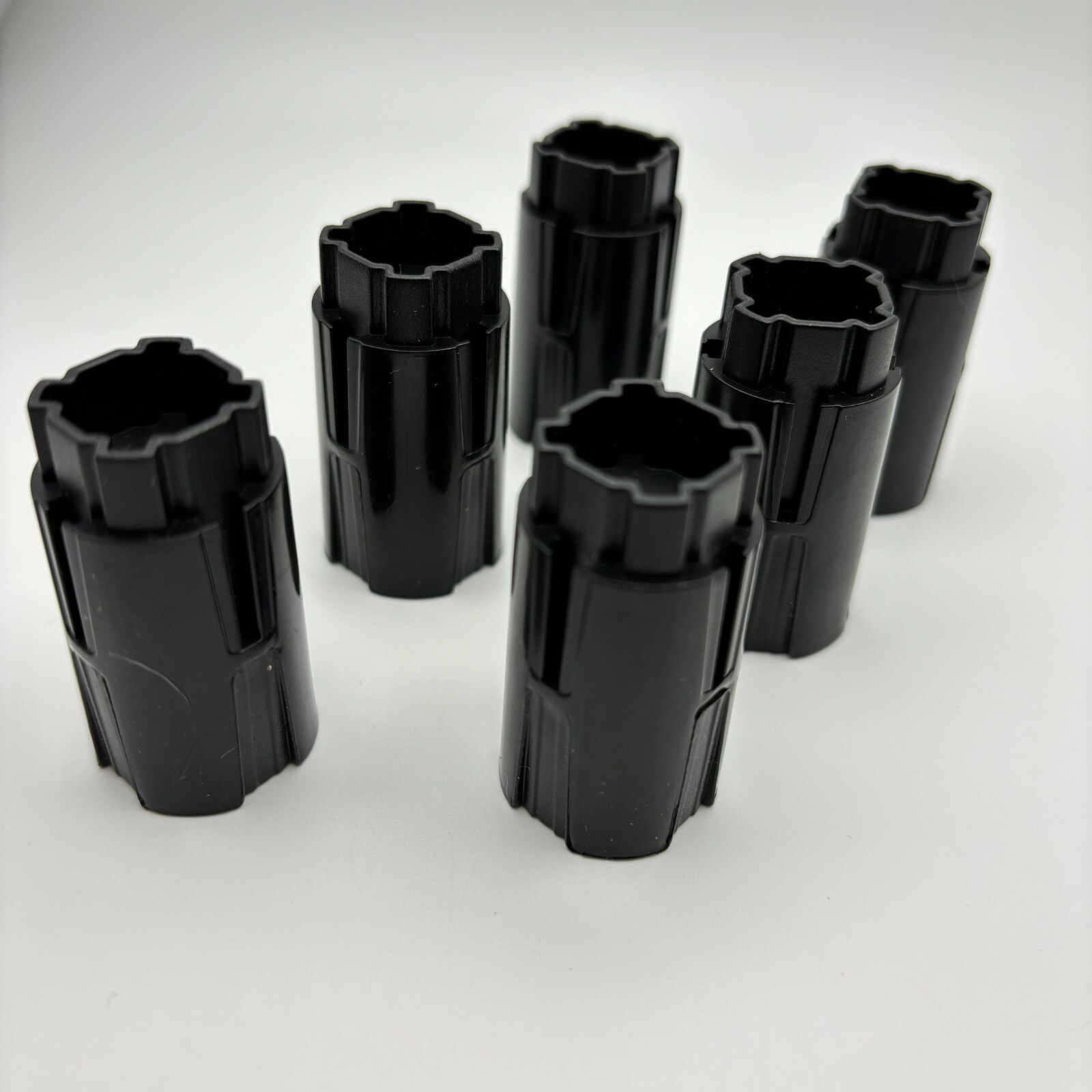 RollerCoaster Challenge 6 Black Post Pieces 2017 Replacement Parts