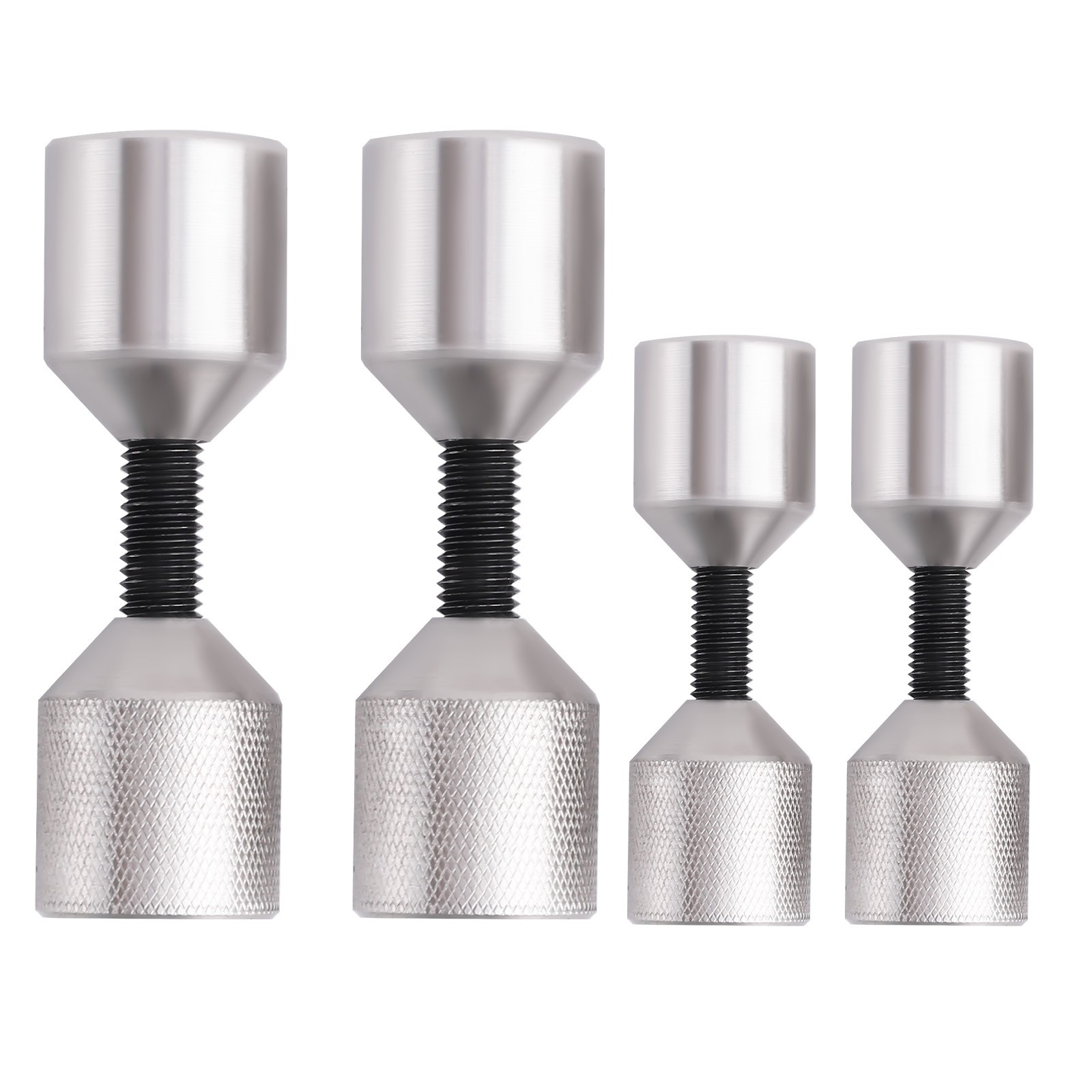 4pcs Flange Two Hole Pin Kit Stainless Steel 1-1/8in 1-5/8in Diameter