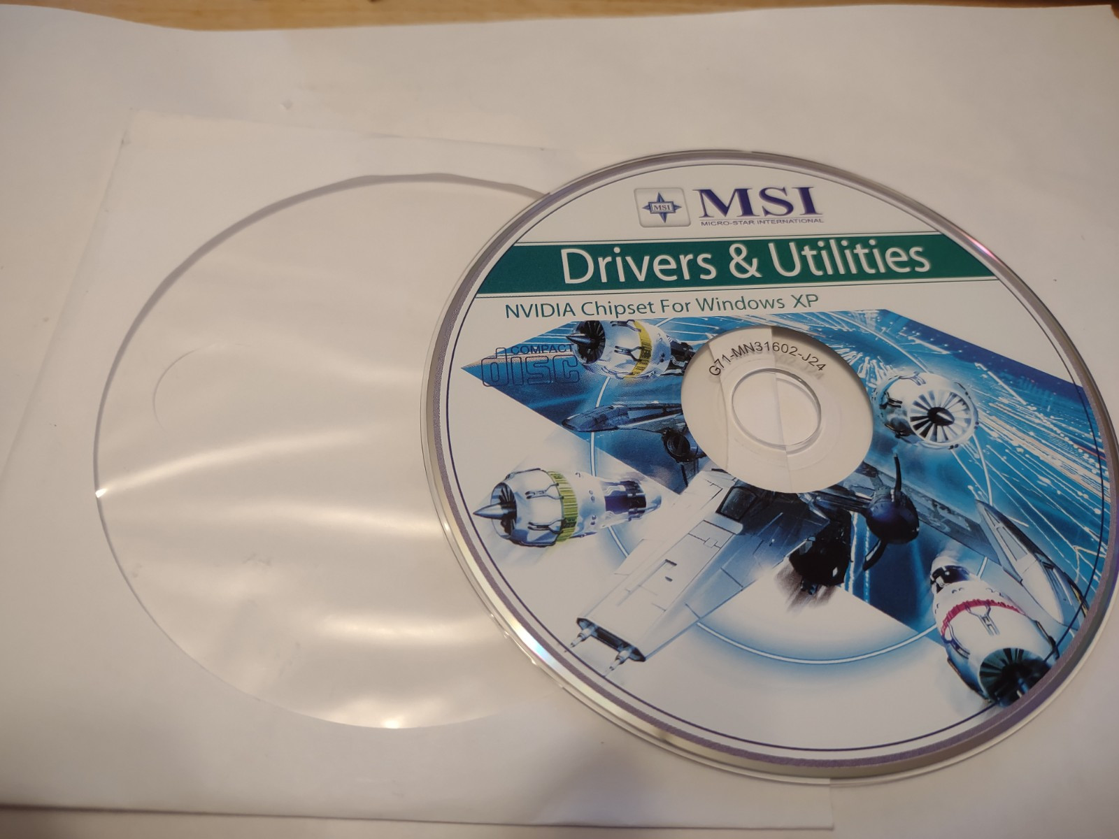MSI Drivers & Utilities NVIDIA Chipset for Windows XP CD