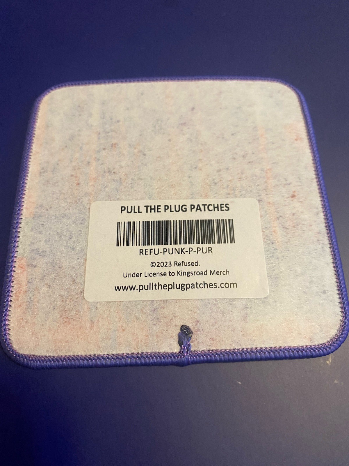 2023 REFUSED Shape Of Punk To Come Woven Sew On Patch
