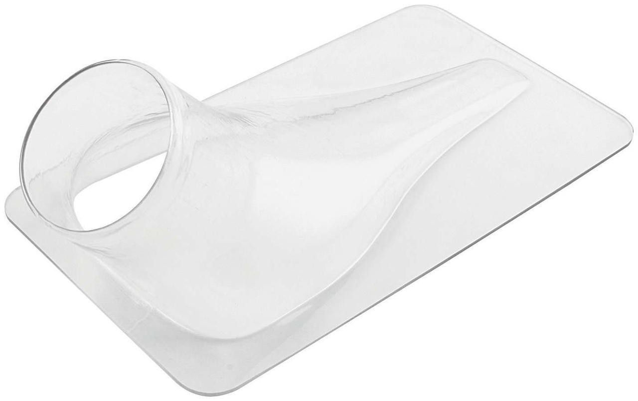 ALLSTAR PERFORMANCE ALL42143 Brake Duct Teardrop Clear Single Hole