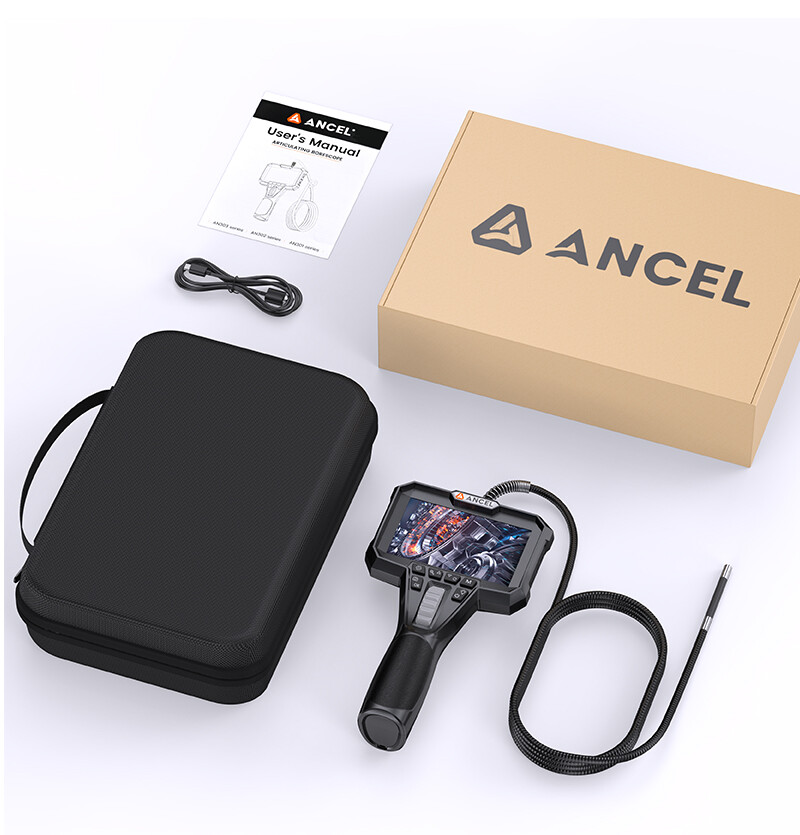 US Industrial Endoscope Camera Inspection Borescope Camera Two-Way Articulating