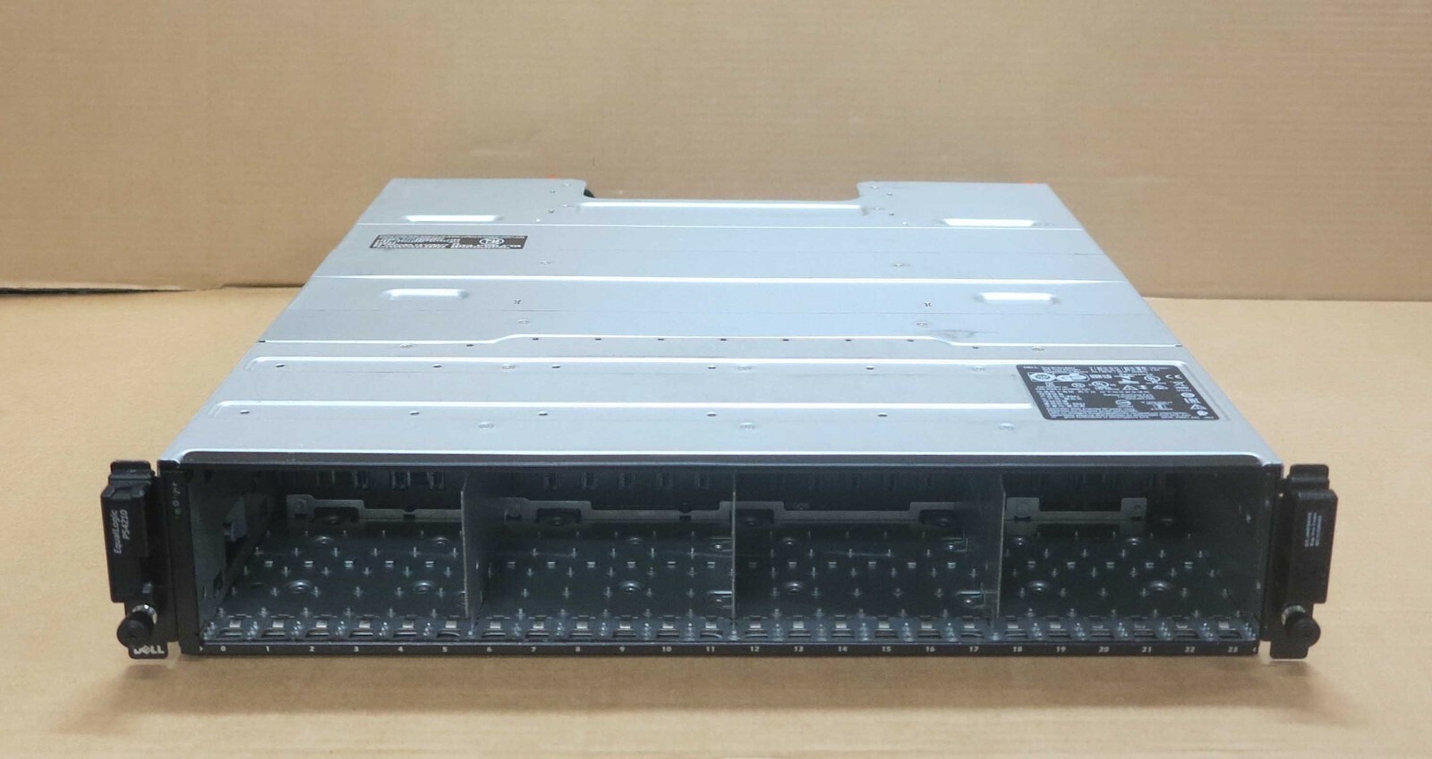 Dell EqualLogic PS4210XS SAN Array 24x 2.5" Bay SAS iSCSI 10G 2x Type 19 Control