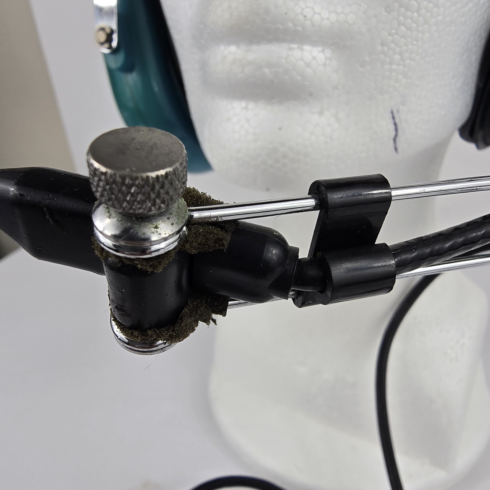 Sigtronics S-40 Pilot Aviation Headset Teal Blue Flying Headset Untested AS IS