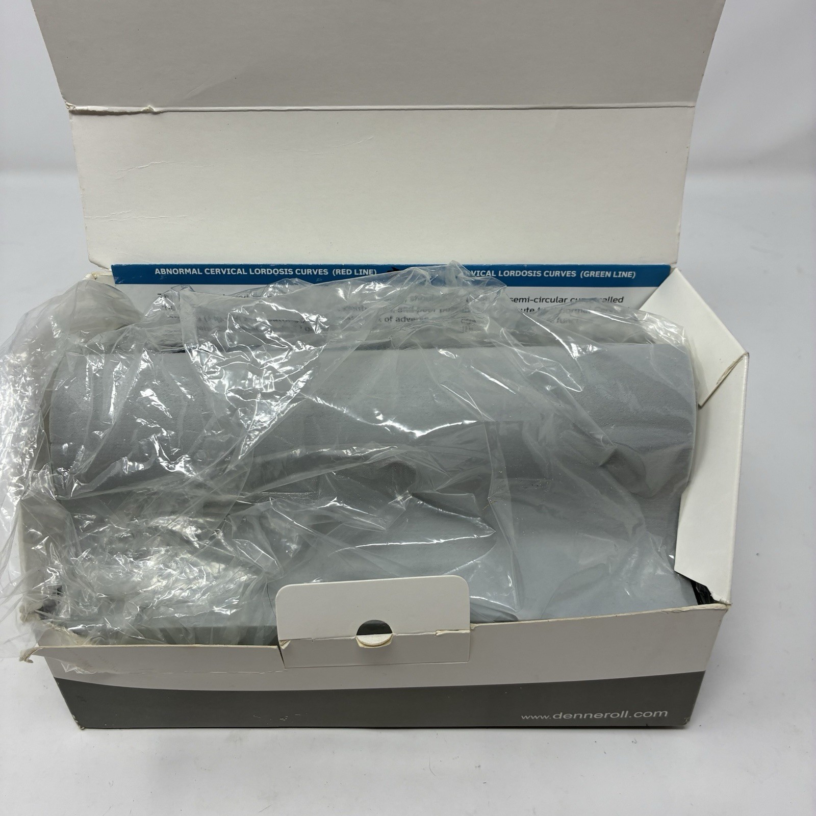 Denneroll Cervical Neck Orthosis Size L Neck Support w/ Box User Guide